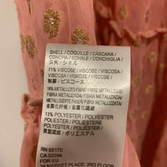 NWT Free People Sophia Slip Mini Ruffle Dress - Picture 9 of 9